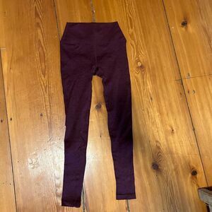 BuffBunny Maroon Leggings